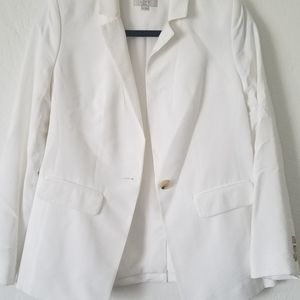 Loft White Blazer - Women's Sport Coat